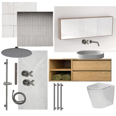 Rautara bathroom Interior Design Mood Board by phillylyusdesign on Style Sourcebook