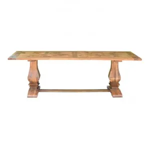 Morgan Solid Mango Wood Timber Parquetry Dining Table, 245cm by Dodicci, a Dining Tables for sale on Style Sourcebook
