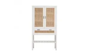 Rita Storage Cabinet in Mike White Mindi / Rattan by OzDesignFurniture, a Cabinets, Chests for sale on Style Sourcebook