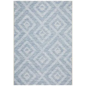 Terrance Xander Indoor / Outdoor Rug, 160x230cm, Blue by Rug Culture, a Outdoor Rugs for sale on Style Sourcebook