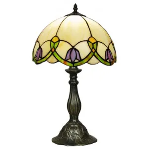 Karlene Tiffany Stained Glass Table Lamp, Small by Tiffany Light House, a Table & Bedside Lamps for sale on Style Sourcebook