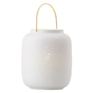 Ellie Porcelain Lantern Table Lamp by Mercator, a Table & Bedside Lamps for sale on Style Sourcebook