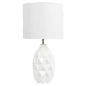 Jorn Ceramic Base Table Lamp by Oriel Lighting, a Table & Bedside Lamps for sale on Style Sourcebook
