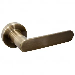 Seacliff Lever Handle - Antique Brass by Häfele, a Door Hardware for sale on Style Sourcebook