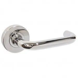 Prevelly Hollow Lever Handle - Polished Stainless Steel by Häfele, a Door Hardware for sale on Style Sourcebook
