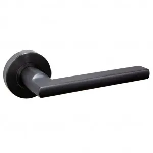 Bronte Lever Handle - Black by Häfele, a Door Hardware for sale on Style Sourcebook