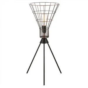 Nereus Iron Wire Torch Table Lamp by Casa Uno, a Table & Bedside Lamps for sale on Style Sourcebook
