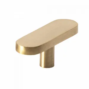 Eclair  T Solid Brass Pull handle by Hardware Concepts, a Cabinet Hardware for sale on Style Sourcebook
