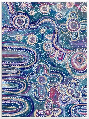 Yinaagang Canvas Art Print by Urban Road, a Aboriginal Art for sale on Style Sourcebook