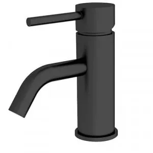 Dolce Basin Mixer Stylish Spout Matte Black by NERO, a Bathroom Taps & Mixers for sale on Style Sourcebook