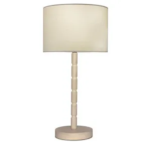 Emma Timber Base Table Lamp by Cougar Lighting, a Table & Bedside Lamps for sale on Style Sourcebook