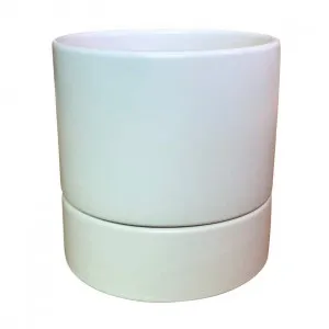 Cooper Pot White Large by Northcote, a Baskets, Pots & Window Boxes for sale on Style Sourcebook