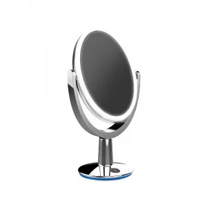 Lumiere 5x Magnifying Makeup Mirror with LED - Chrome or White 23cm Chrome by Luxe Mirrors, a Shaving Cabinets for sale on Style Sourcebook