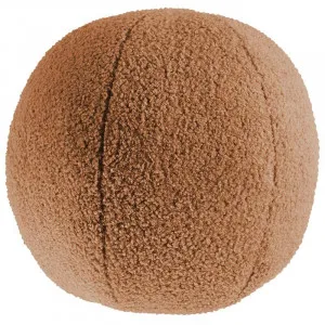 Natural Clay Boucle Ball Cushion by Urban Road, a Cushions, Decorative Pillows for sale on Style Sourcebook
