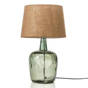 Andore Glass Base Table Lamp by Casa Uno, a Table & Bedside Lamps for sale on Style Sourcebook