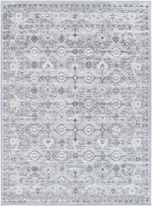 Marseille Grey White Ancient Rug by Wild Yarn, a Persian Rugs for sale on Style Sourcebook