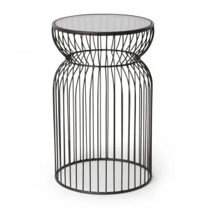 Hu x ley Tall Side Table - 38 x 38 x 61cm by Elme Living, a Side Table for sale on Style Sourcebook