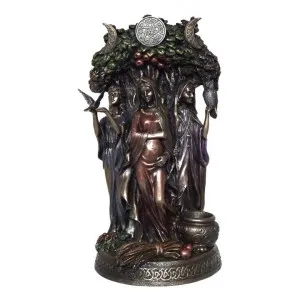 Veronese Cold Cast Bronze Coated Greek Mythology Figurine, The Triple Goddess by Veronese, a Statues & Ornaments for sale on Style Sourcebook