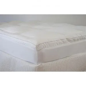 Ardor 1500gsm Cotton Ball Fibre Mattress Topper, King by Ardor, a Bedding for sale on Style Sourcebook