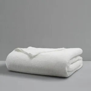 Canningvale Alla Turca Blanket - Honey, Double/Queen, Cotton by Canningvale, a Blankets & Throws for sale on Style Sourcebook