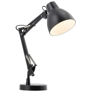 Fitzroy Metal Adjustable Task Lamp, Black by Mercator, a Desk Lamps for sale on Style Sourcebook
