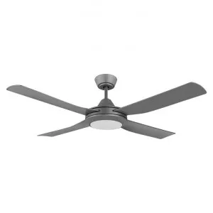 Bondi Indoor / Outdoor AC Ceiling Fan with CCT LED Light, 132cm/52", Titanium by Eglo, a Ceiling Fans for sale on Style Sourcebook
