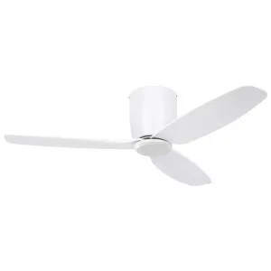 Seacliff Indoor / Outdoor DC Hugger Ceiling Fan with Remote, 112cm/44", White by Eglo, a Ceiling Fans for sale on Style Sourcebook