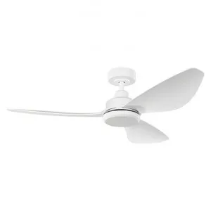 Torquay Indoor / Outdoor DC Ceiling Fan with Remote, 122cm/48", White by Eglo, a Ceiling Fans for sale on Style Sourcebook