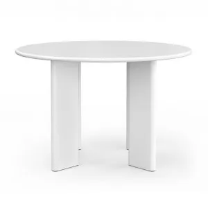 Omni Round Dining Table, 120cm, White by FLH, a Dining Tables for sale on Style Sourcebook