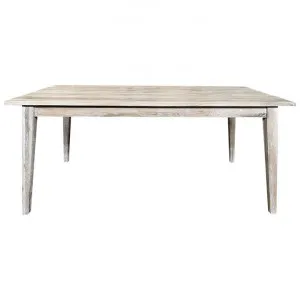 Bourdon Timber Dining Table, 150cm, White Washed Oak by Montego, a Dining Tables for sale on Style Sourcebook