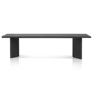 Mogelmose Elm Timber Dining Table, 300cm, Black by Conception Living, a Dining Tables for sale on Style Sourcebook