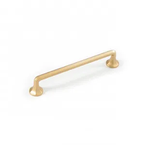 Momo Caselle D Handle - Satin Brass by Momo Handles, a Cabinet Hardware for sale on Style Sourcebook