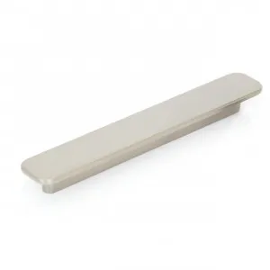 Momo Aspen Solid Brass Pull Handle in Dull Brushed Nickel by Momo Handles, a Cabinet Hardware for sale on Style Sourcebook