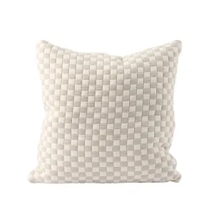 Gambit Cushion - Off White/Silver by Eadie Lifestyle, a Cushions, Decorative Pillows for sale on Style Sourcebook