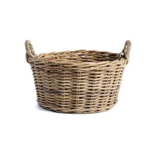 Highgate Rattan Round Low Basket, Medium by Wicka, a Baskets & Boxes for sale on Style Sourcebook