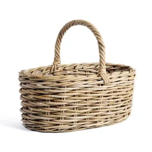 Dalton Rattan Oval Carry Basket, Large by Wicka, a Baskets & Boxes for sale on Style Sourcebook