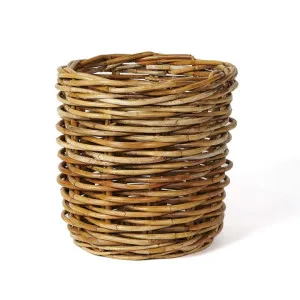 Carson Heavy Duty Cane Round Basket, Medium by Wicka, a Baskets & Boxes for sale on Style Sourcebook