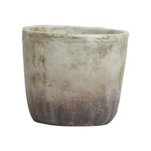 Marron Cement Planter Pot, Medium by French Country Collection, a Plant Holders for sale on Style Sourcebook