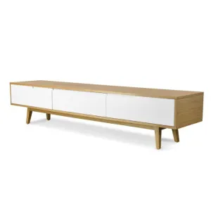 Marc 2.1m Wooden Scandinavian TV Unit - Lowline - Natural by Interior Secrets - AfterPay Available by Interior Secrets, a Entertainment Units & TV Stands for sale on Style Sourcebook