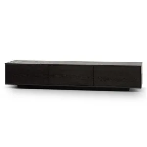 Letty 2.3m Wooden Entertainment Unit - Full Black by Interior Secrets - AfterPay Available by Interior Secrets, a Entertainment Units & TV Stands for sale on Style Sourcebook