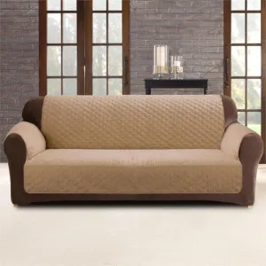 Custom Fit Dark Flax Sofa Cover Protector by null, a Sofas for sale on Style Sourcebook