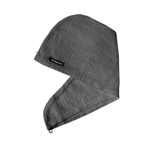 Bambury Matrix Microfibre Charcoal Hair Wrap by null, a Towels & Washcloths for sale on Style Sourcebook
