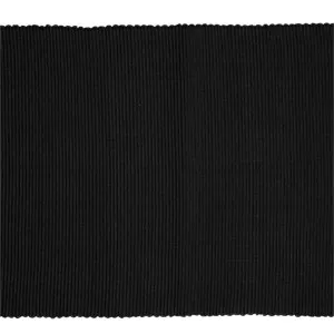 RANS Lollipop Black Ribbed Placemat by null, a Placemats for sale on Style Sourcebook