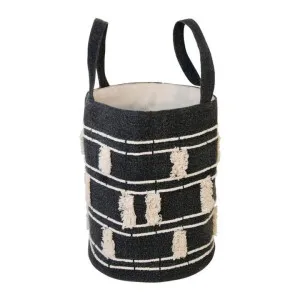 J.Elliot Manly Black and White Basket by null, a Baskets & Boxes for sale on Style Sourcebook