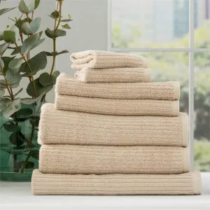 Renee Taylor Cobblestone 7 Piece Stone Towel Pack by null, a Towels & Washcloths for sale on Style Sourcebook