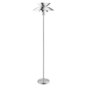 Allegra Metal Floor Lamp, Satin Chrome by Domus Lighting, a Floor Lamps for sale on Style Sourcebook