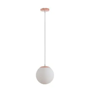 Bubble Glass Pendant Light, Small, Rose Gold / Opal by Domus Lighting, a Pendant Lighting for sale on Style Sourcebook