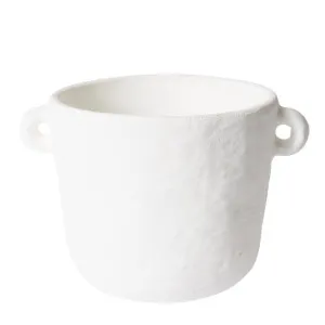 Reese Pot White - 21cm by James Lane, a Plant Holders for sale on Style Sourcebook