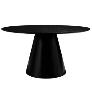 Soho Round Dining Table Black by James Lane, a Dining Tables for sale on Style Sourcebook