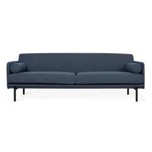 Foundry Fabric Sofa, 3 Seater, Hanson Navy by Gus, a Sofas for sale on Style Sourcebook
